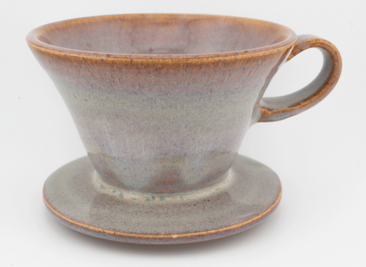 HANDMADE CERAMIC PURPLE QUARTZ V60 COFFEE POUR OVER / DRIPPER