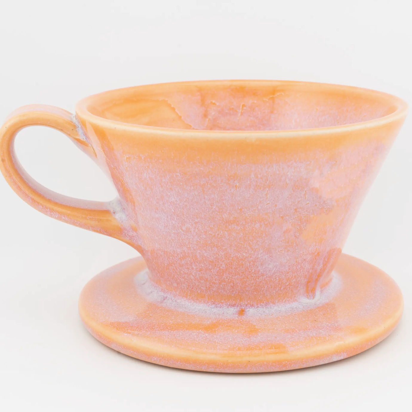 HANDMADE CERAMIC TRIPLE MELT, STRAIGHT V60 COFFEE POUR OVER